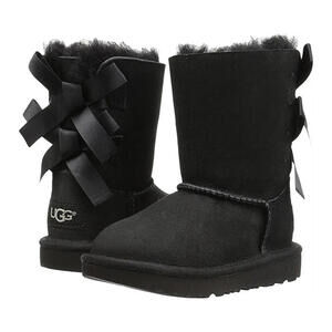 UGG Toddlers Bailey Bow Ii Boots Black Size 8C